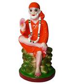 ESVAR STONECRAFT Hand Made Sai Baba Statue for Home (Spiritual Idols) Decorative Showpiece
