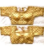 Banglory Silk  Embroidered Work Stitched Blouse(38+4Inch Margin)