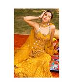 Yellow Color Designer Salwar Kameez With Duppata