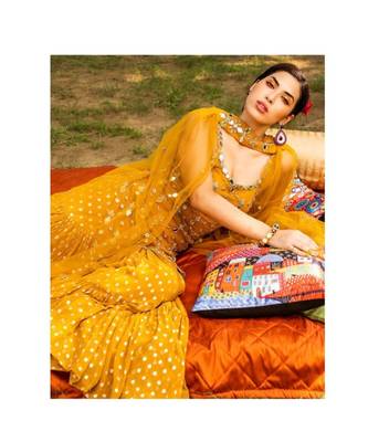 Yellow Color Designer Salwar Kameez With Duppata 3