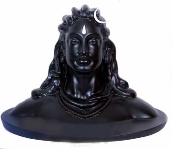 Black Polyresin Shiva Statue 1