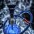 Blue Glass Hookah