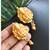 Matte finish pearl Lakshmi designer short haar set dj-06613