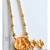 Matte finish pearl Lakshmi designer short haar set dj-06613
