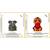 Lord Ganesha (antique style) Hanuman Bajrang-Bali Face Set of 2 Idol Statue for Home Office Shop Car Dashboard & Gift
