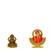 Mata Lakshmi (Maa Laxmi) (antique style) Sai Baba of Shirdi Blessing Murti Combo Set 2 Idol Statue Showpiece