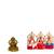 Mata Lakshmi (Maa Laxmi) (antique style) Saraswati Laxmi Lord Ganesha Set of 2 Idol Statue for Home Office Car & Gift