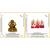 Mata Lakshmi (Maa Laxmi) (antique style) Saraswati Laxmi Lord Ganesha Set of 2 Idol Statue for Home Office Car & Gift