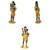 Mata Durga Maa Vaishno Devi (antique style) Lord Shiva Holding Holy Trident (Small Size) Set of 2 Idol Statue