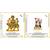 Mata Durga Maa Vaishno Devi (antique style) Kali (Small Size) Set of 2 Idol Statue for Home Office Car Dashboard & Gift