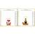 Lord Ganesha Face (Pink) Venkateswara Srinivasa Tirupathi Balaji Swamy Set of 2 Idol Statue for Home Office Car & Gift
