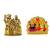 Lord Shiva Family Shiv Parivar (antique style) Lakshmi-Ganesha Laxmi Ganesh Darbar Set of 2 Idol Statue