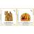 Lord Shiva Family Shiv Parivar (antique style) Lakshmi-Ganesha Laxmi Ganesh Darbar Set of 2 Idol Statue