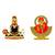 Lord Venkateswara Srinivasa Tirupathi Balaji Swamy Sai Baba of Shirdi Blessing Murti Combo Set 2 Idol Statue Showpiece