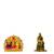 Lakshmi-Ganesha Laxmi Ganesh Darbar Sai Baba of Shirdi Blessing Murti Combo Set 2 Idol Statue Showpiece