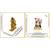 Maa Durga, Vaishno Devi, Sherawali Mata Kali (Small Size) Set of 2 Idol Statue for Home Office Car Dashboard & Gift