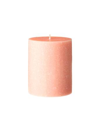 Atorakushon Smokeless And Dripless Scented Pillar Candles for Decorations Home Decor Festival Colour Peach Pack of 2 1
