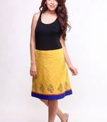 Ethnic A-line Block Printed Skirt