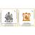 Maa Durga of Vaishno Devi, Sherawali Mata Murti (antique style) Lord RadhaKrishna on Swing Set 2 Idol Statue