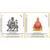 Maa Durga of Vaishno Devi, Sherawali Mata Murti Silver Color (antique style) Khatu Shyam Ji Set 2 Idol Statue