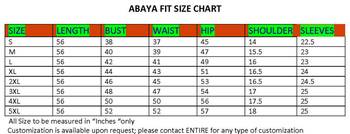 ENTIRE Creep Fabric Embroidered Kaftan Abaya with Hijab Maroon Color for Girls, Ladies, Women, Burkha 5