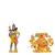 Lord Shiva Holding Holy Trident Panchmukhi Hanuman Combo Set of 2 Idol Statue for Home Office Shop Car Dashboard & Gift