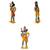 Lord Shiva Holding Holy Trident Panchmukhi Hanuman Combo Set of 2 Idol Statue for Home Office Shop Car Dashboard & Gift
