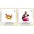 Lord Hanuman Flying With Dronagiri Parvat Mata Saraswati on Lotus Flower Set of 2 Idol Statue for Home Office & Car
