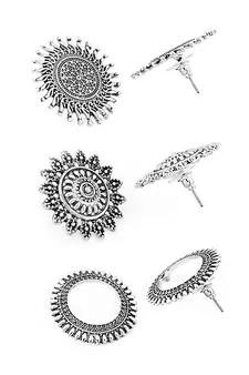 Silver studs