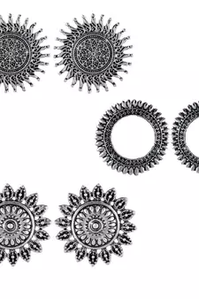 Silver studs