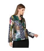 Patchwork Multi color Jacket