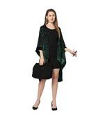Green Poly Viscosce Kimono
