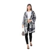 Silver Viscosce metallic kimono