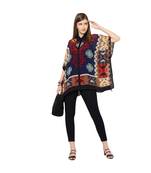 Multicolor Kilim Print Kaftan Shirt