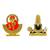 Sai Baba of Shirdi Blessing Murti Lord Venkateswara Srinivasa Venkatachalapati God Tirupati Balaji Set 2 Idol Statue