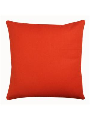 Brick Orange Solid Set of 5 Cushion Covers 2