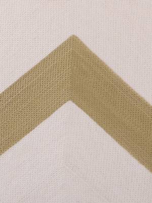 Geometrical Brown Aari Embroidery Work Set of 5 Cushion Covers 4