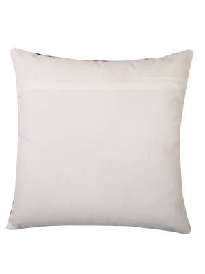 Leaf Desgin Red Digital Print Cotton Set of 5 Cushion Covers 4