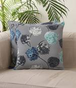 Leaf Desgin Multicolor Digital Print Cotton Set of 2 Cushion Covers