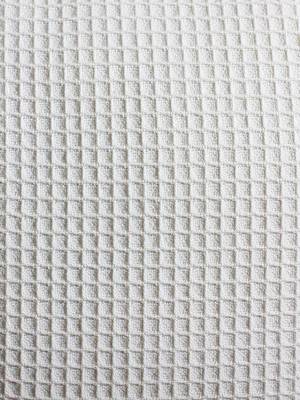 Textured Desgin Ivory Waffle Cotton Set of 2 Cushion Cover 3