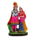 Esvar Stonecraft Rajasthani Style Radha Krishna Idol / Decorative Showpiece