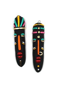 ESVAR STONECRAFT Present A Terracotta Wall Hanging Beautiful Shape Combo Mask