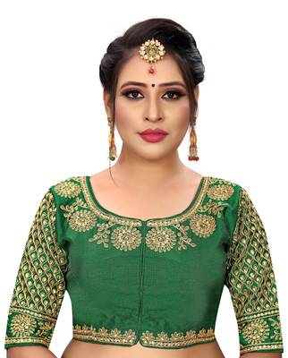 Sumaira Tex Women's embroidery and hand work designer readymade stitched blouse for saree and lehenga choli 1