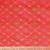 Red woven banarasi silk saree with blouse