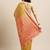 Mehendi woven banarasi silk saree with blouse