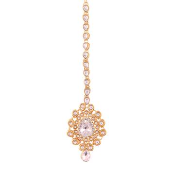 Traditional Maang Tikka For Women T006W  3