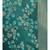 Teal Blue Self Design & Contrast Border Art Silk Floral Saree with Blouse Piece