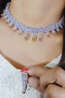 Gold necklaces