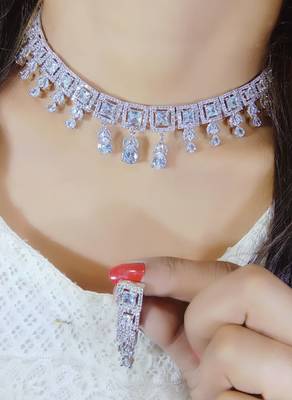 White necklaces 1