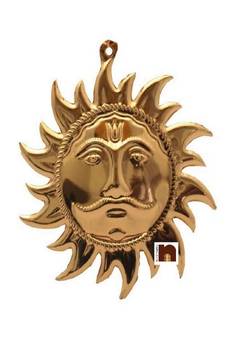 Surya Narayan Yantra In Metal Wall Hanging (Big) (22 Cms) (1 Pc)
